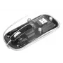 Bezvadu pele Manhattan Transparent Rechargeable USB