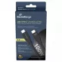 USB kabelis MediaRange MRCS218 3 m USB 3.2 Gen 1 USB-C Melns
