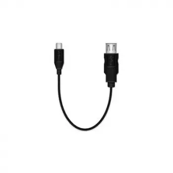 USB kabelis MediaRange MRCS168 0.2m Micro-USB B USB A Melns