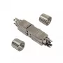 Vadu savienotājs LogiLink MP0057 Cat.6A Cat.7 Cat.7A Metālisks