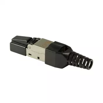 Vadu savienotājs LogiLink MP0044 RJ-45 Cat6a 0,5m Nerūsējošais tērauds