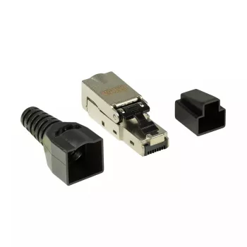 Vadu savienotājs LogiLink MP0044 RJ-45 Cat6a 0,5m Nerūsējošais tērauds