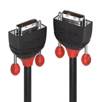 Lindy DVI-D Dual Link kabelis 5m, melns