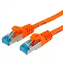Tīkla kabelis LOGON TCR55SS015O Cat5e SF/UTP (S-FTP) Oranžs 1,5 m RJ-45–RJ-45