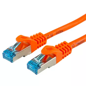 Tīkla kabelis LOGON TCR55SS100O Cat5e SF/UTP (S-FTP) Oranžs 10 m RJ-45–RJ-45