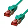 Ethernet kabelis ProXtend CAT6 RJ-45 F/UTP 15m Zaļš