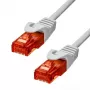 ProXtend CAT6 RJ-45 U/UTP Ethernet kabelis 7m Pelēks