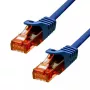 Ethernet kabelis ProXtend CAT6 RJ-45 7m Zils