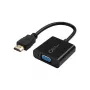 Microconnect HDMVGA1B video kabeļa adapteris 0,15 m HDMI A tipa (standarta) uz VGA (D-Sub) melns