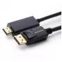 Microconnect MC-DP-HDMI-200 video kabeļa adapteris 2 m DisplayPort Melns
