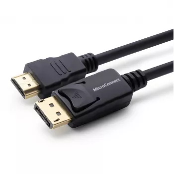 Microconnect MC-DP-HDMI-500 video kabeļa adapteris 5 m DisplayPort Melns