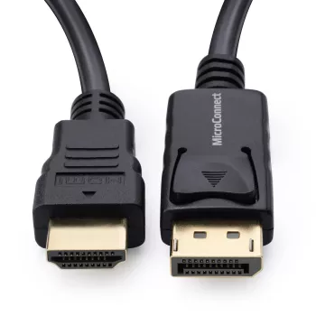 Microconnect MC-DP-HDMI-500 video kabeļa adapteris 5 m DisplayPort Melns