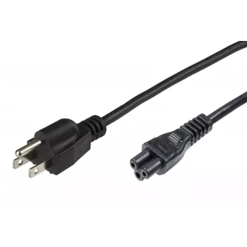 Microconnect PE110830 strāvas vads melns 3 m, A tipa kontaktdakša (ASV) – C5 savienotājs