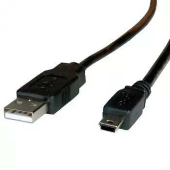 USB 2.0 kabelis ROLINE A - 5-pin Mini M/M 3,0 m