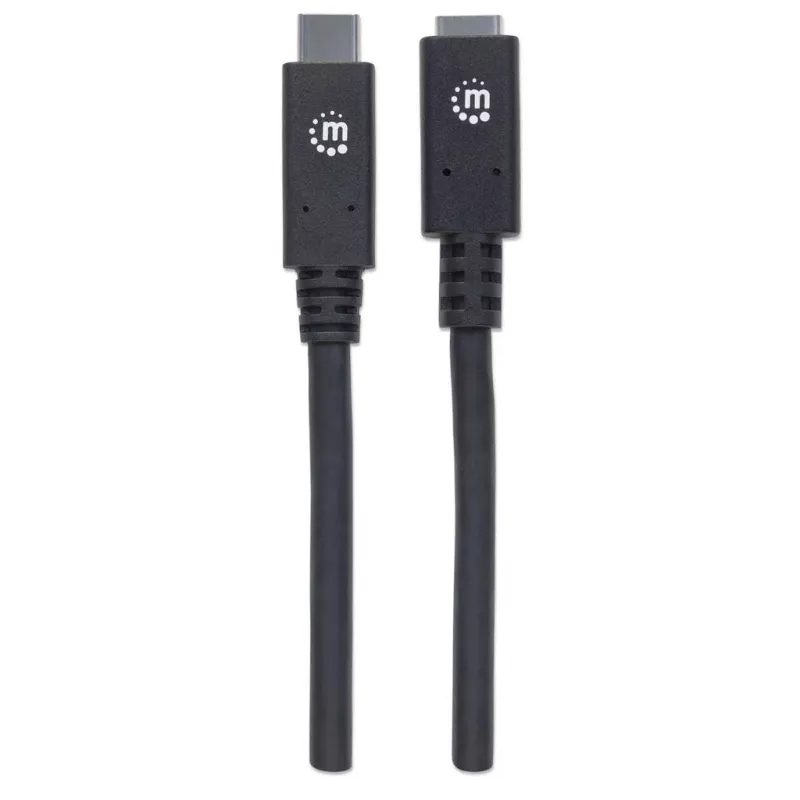 USB-C pagarinātājvads Manhattan 50 cm vīrietis-sieviete