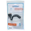 Manhattan Mini DisplayPort 1.2a uz DVI-D 24+1 kabelis, 1080p@60Hz, 1,8m, vīrietis-vīrietis, saderīgs ar DVI-D, melns, mūža garantija