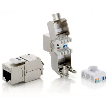 Cat.6A Ekranēts Keystone Jack Bezinstrumentu EQUIP 767221
