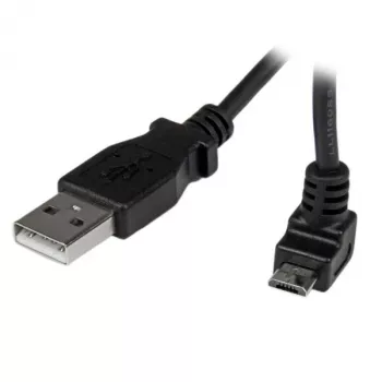 StarTech.com 1m Micro USB kabelis - A uz augšējo leņķa Micro B