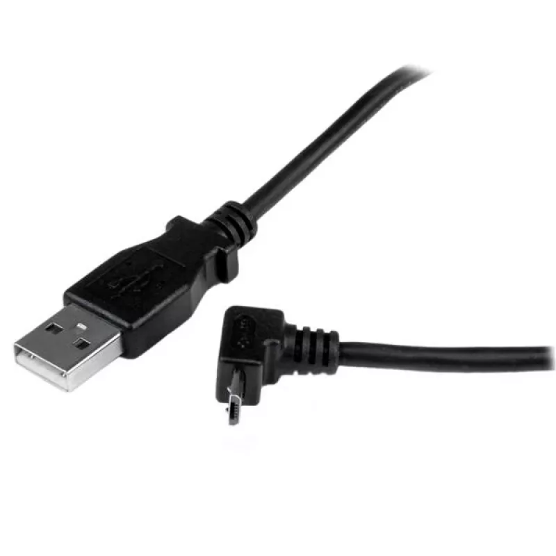 StarTech.com 1m Micro USB kabelis - A uz augšējo leņķa Micro B