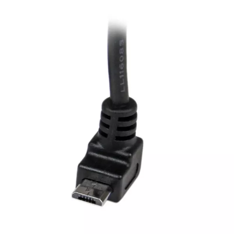 StarTech.com 1m Micro USB kabelis - A uz augšējo leņķa Micro B