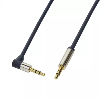 Audio kabelis LogiLink 3.5mm - 3.5mm 0.5m Zils
