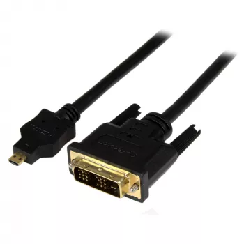 StarTech.com 1m Micro HDMI uz DVI-D kabelis - Micro HDMI (Type-D) uz DVI-D viena posma savienotājkabelis