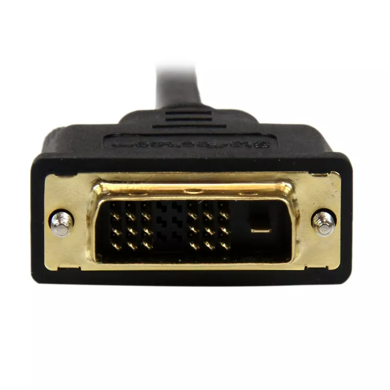 StarTech.com 1m Micro HDMI uz DVI-D kabelis - Micro HDMI (Type-D) uz DVI-D viena posma savienotājkabelis