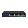 Nepārvaldāms slēdzis Lanview LVN-1U-24PORT-1G — 24 portu pilns Gigabit, montāžai statīvā