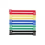 Lanview LVT-CABLESTRAPS1512-10MULTI atkārtoti lietojamās kabeļu saites (10 gab., daudzkrāsainas)