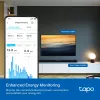 TP-Link Tapo P110 mini viedkontaktligzda ar Wi-Fi, enerģijas patēriņa kontrole (2 gab.)