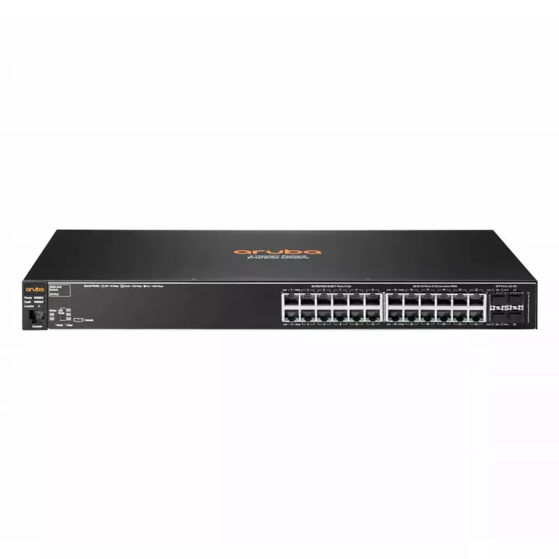 Pārvaldīts L2 Gigabit Ethernet slēdzis Hewlett Packard Enterprise Aruba 2530-24G