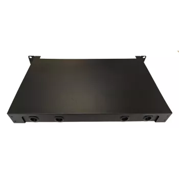 Lanview LVO-101010 optisko šķiedru bīdāmais panelis ODF, LC SM OS2, 12 dzīslas, 1U