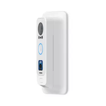 Ubiquiti UACC-G4 Doorbell Pro PoE montāžas plāksne baltā alumīnijā vienas grupas kārbai