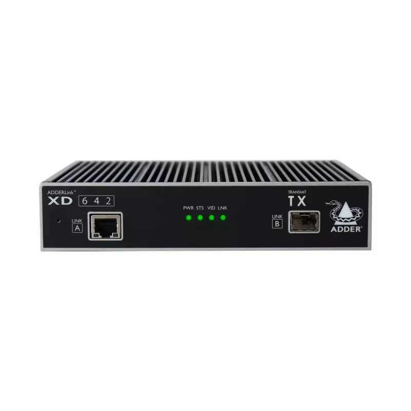 KVM pagarinātājs raidītājs un uztvērējs ADDER XD642P-DP vadu 4000m