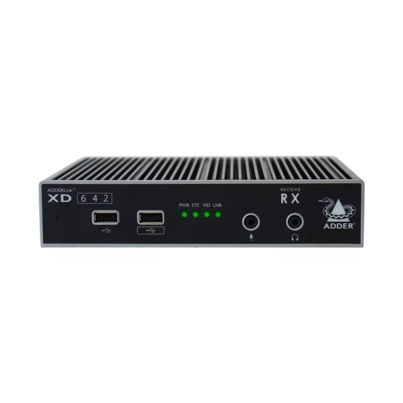 KVM pagarinātājs raidītājs un uztvērējs ADDER XD642P-DP vadu 4000m