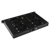 LOGON RAF305BL 4 ventilatoru panelis, melns