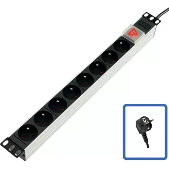 Strāvas sadalītājs Lanview TUPS031 Melns 4000W 510mm