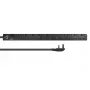 Lanview LVR-3MUK-SPD-UK10 strāvas sadalītājs (PDU) 8 kontaktligzdas 1,4U Melns