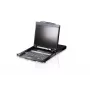 ATEN CL5816N konsoles statīvs 48.3 cm (19 collas) Melns 1U