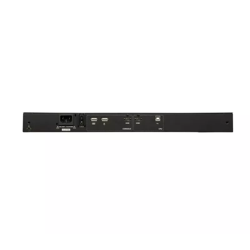 ATEN CL3700NW 18.5 inch USB HDMI 1U īsa dziļuma konsoles monitors ar tastatūru un skārienpaliktni