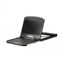 ATEN CL3700NW 18.5 inch USB HDMI 1U īsa dziļuma konsoles monitors ar tastatūru un skārienpaliktni