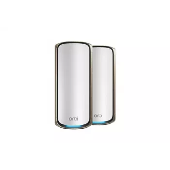 NETGEAR Orbi 970 Series kvadrātjoslu WiFi 7 satelīts, 2 komplektā, pelēks