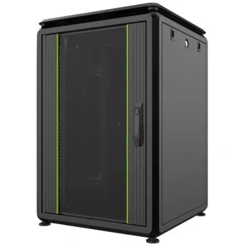 Rack skapis Lanview RDL16U66BL 16U Melns 600 kg IP20