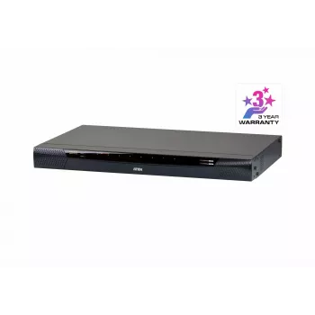 ATEN 8-Portu 2-Bus CAT5e/6 KVM IP Pārslēdzējs, LUC (Laptop USB Konsoles), ar Audio un Virtuālo Mediju Atbalstu