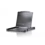 ATEN CL6700MW-ATA-EG vienas sliedes konsoles panelis 43,9 cm (17,3 collu) melns 1U