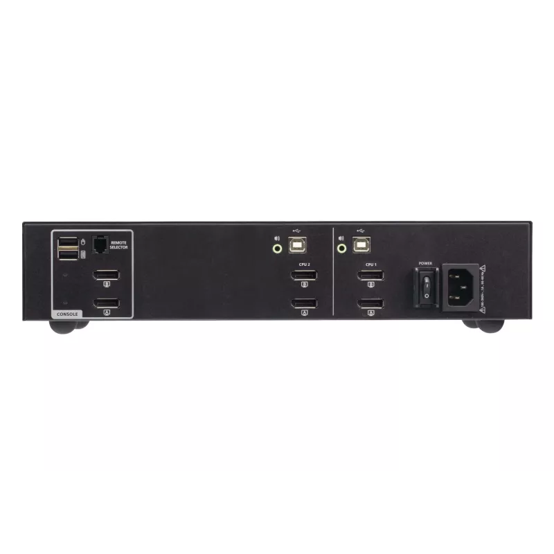 ATEN 2-Port USB DisplayPort Divu Ekrānu Drošs KVM Slēdzis (PSD PP v4.0 Saderīgs)