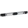 Intellinet Cat5e UTP 16-Port 1U Patch Panel Melns
