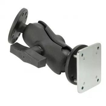 Pamatne stiprinājumam RAM Mounts RAM-101-B-225B2U Melna 521g