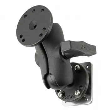 Pamatne stiprinājumam RAM Mounts RAM-101-B-225B2U Melna 521g