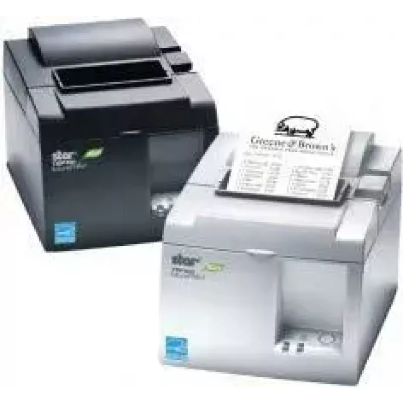 Termokvītu printeris POS Star Micronics TSP143IIIBI2 203 dpi ar automātisko griezēju, pelēks